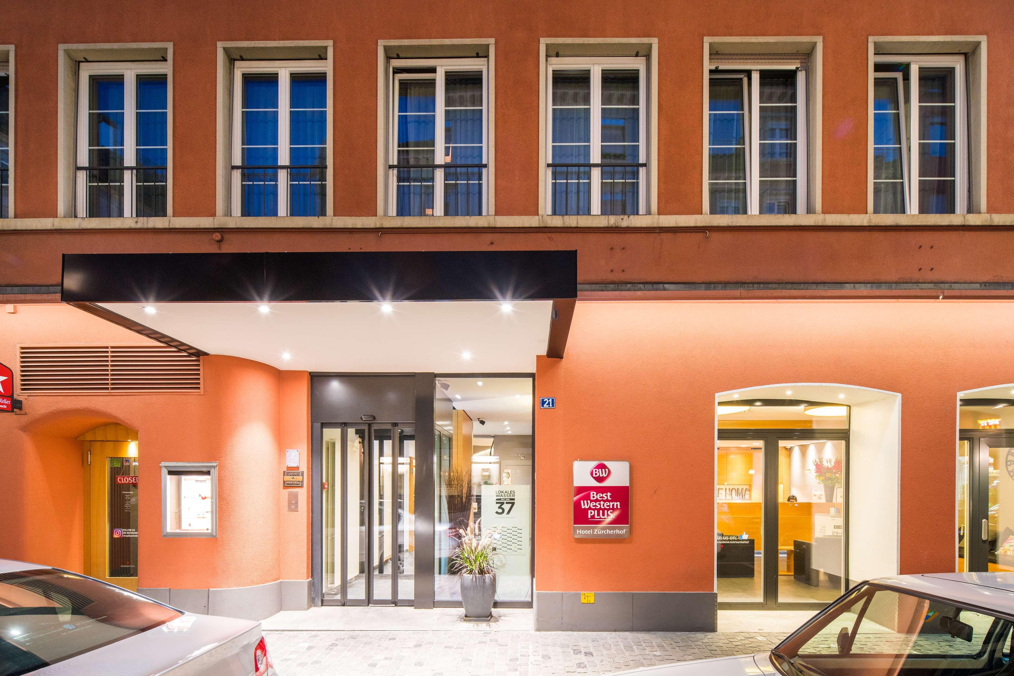 Best Western Plus Hotel Zuercherhof Zürich Exterior foto